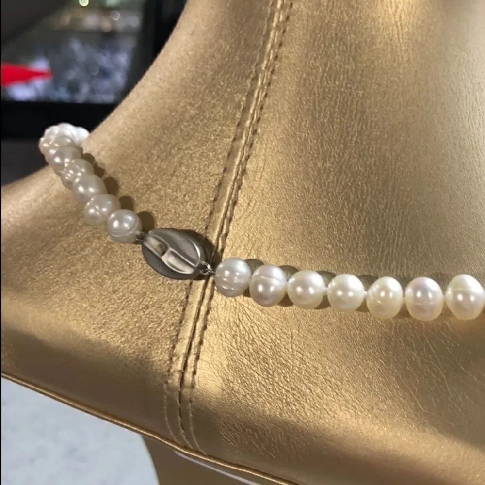 Honora Opera Length Pearls 8mm 38inch 925 sterling silver clasp